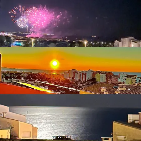 Duplex Vue - 150m De La * Agde